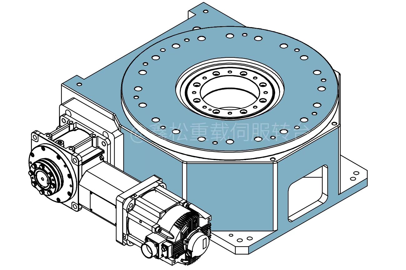 鑫松重載中空旋轉平臺NH系列重載伺服轉臺